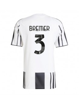 Billige Juventus Gleison Bremer #3 Hjemmedrakt 2025-26 Kortermet